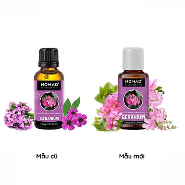 Tinh Dầu Thiên Nhiên Hoa Phong Lữ Nomad Essential Oils Geranium