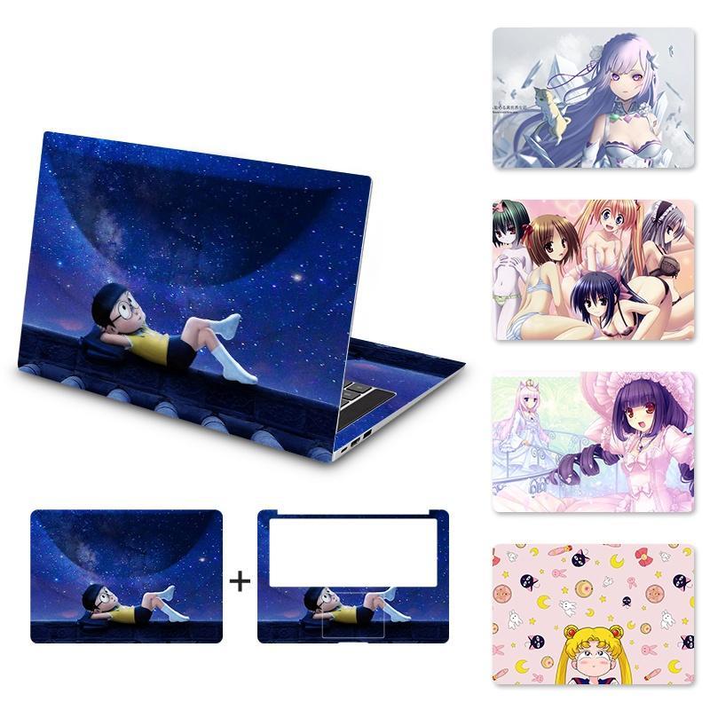 DIY Laptop Skin Laptop Sticker Cartoon Cover Art Stickers 12/13/14/15/17 inch Laptop for Macbook Dell HP Acer Asus etc Laptop Decorat