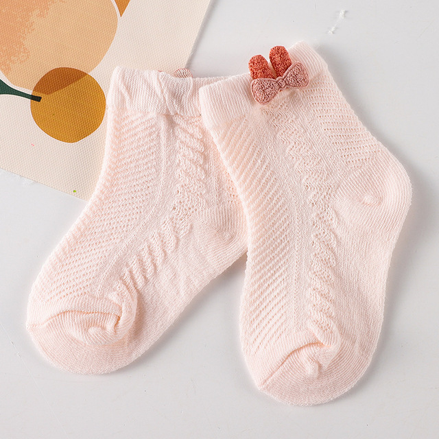 Set 5 Đôi Tất Lưới Xuất Nhật Cho Bé Thoáng Mát Vớ cho Bé Trai Bé Gái từ 0-3 tuổi
