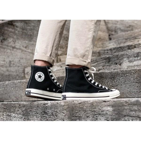 Giày Sneakers Unisex Converse Chuck Taylor All Star 1970s Black/ White - 162050V