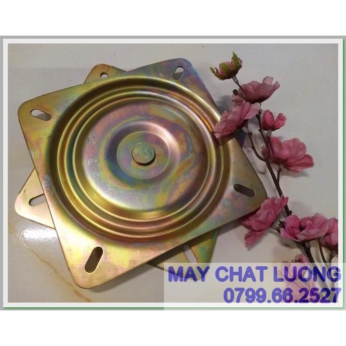 MÂM XOAY GHẾ 160 200MM VÀNG