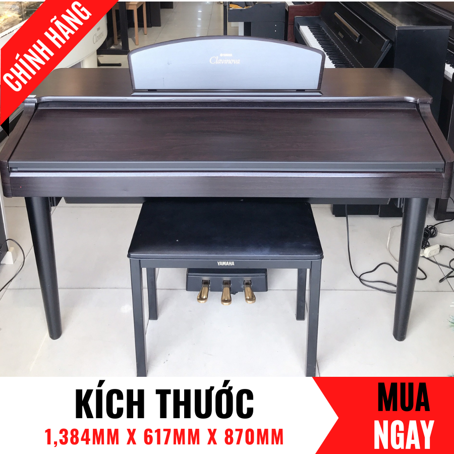 Đàn Piano Điện Yamaha CVP-105 Tích Hợp Công Nghệ GH3 Và 88 Phím Tiêu Chuẩn