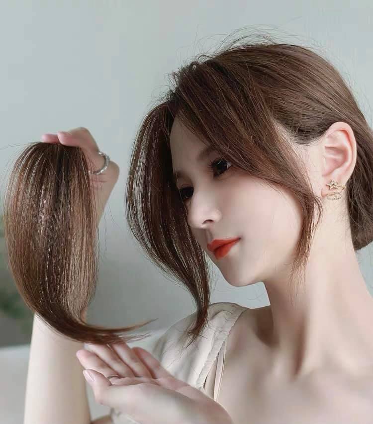 Tóc giả nữ mái bay, mái kẹp , tóc giả mái dài