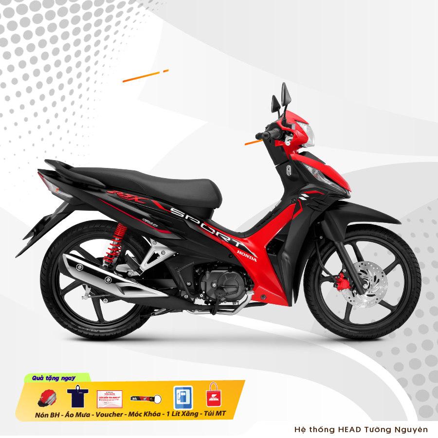 Xe máy Wave RSX FI110 - Phiên bản Thể thao