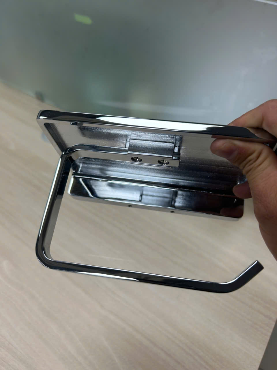 Lô giấy vệ sinh, chất liệu SUS304, L160 * W100 * H95mm, hiệu Trevi TVPH337C