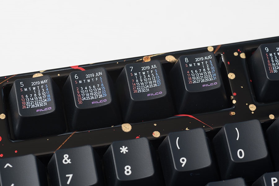 Keycap Filco lịch 2019 - Hàng chính hãng