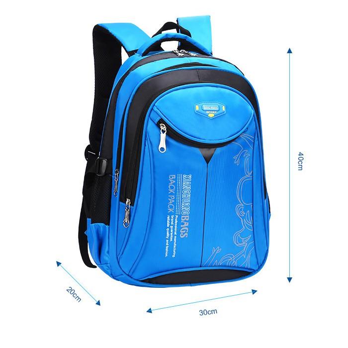 Balo Học Sinh Phong Cách Hàn Quốc Backpack Cấp 2 Cấp 3 - Ba lô đi học bé trai - Balo trẻ em