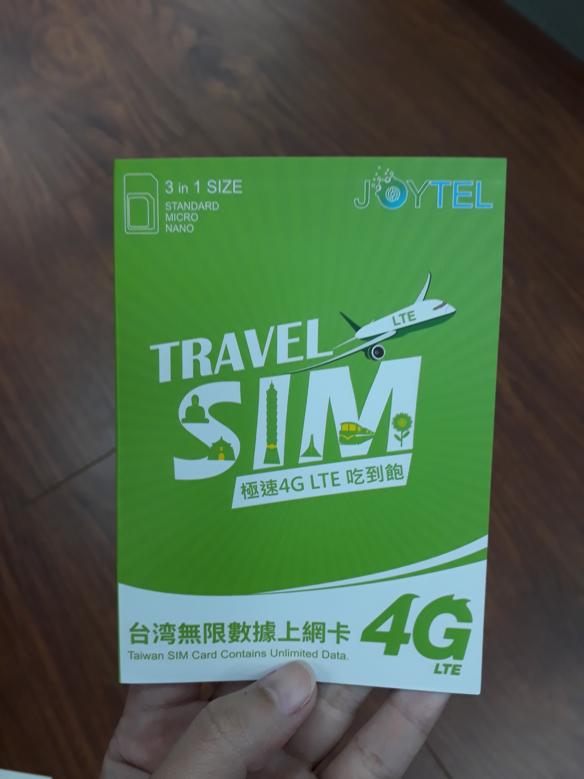 SIM ĐÀI LOAN KHÔNG GIỚI HẠN 4G - 7 NGÀY