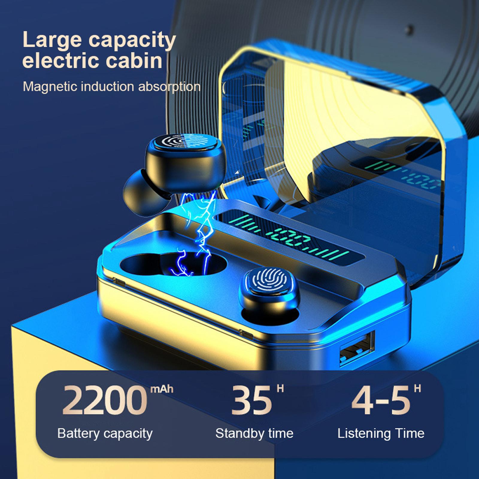 Bluetooth 5.2 TWS Earbuds TWS Headphones Stereo In Ear Touch Control