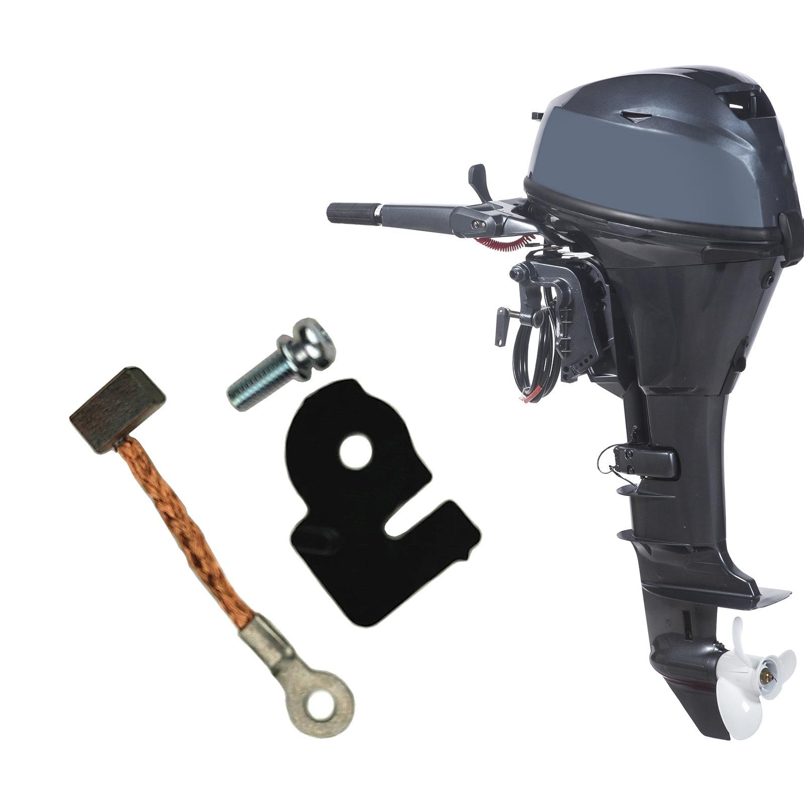 Brush Set, Durable 31133-90J00 High Quality, Directly Replace for Outboard Motor 60 70 80 90 140 150 175 225 250 300HP Accessories