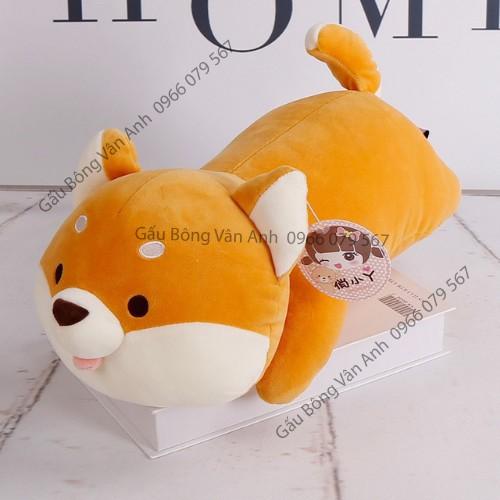 Gấu Bông Chó Shiba Vàng Mắt Híp ,Shiba Mắt Tròn Siêu Cute