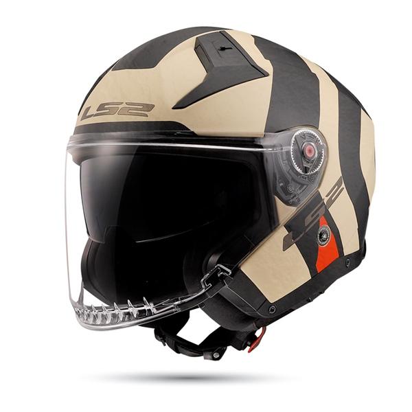 Mũ Bảo Hiểm 3/4 Hai Kính LS2 OF603 Infinity II