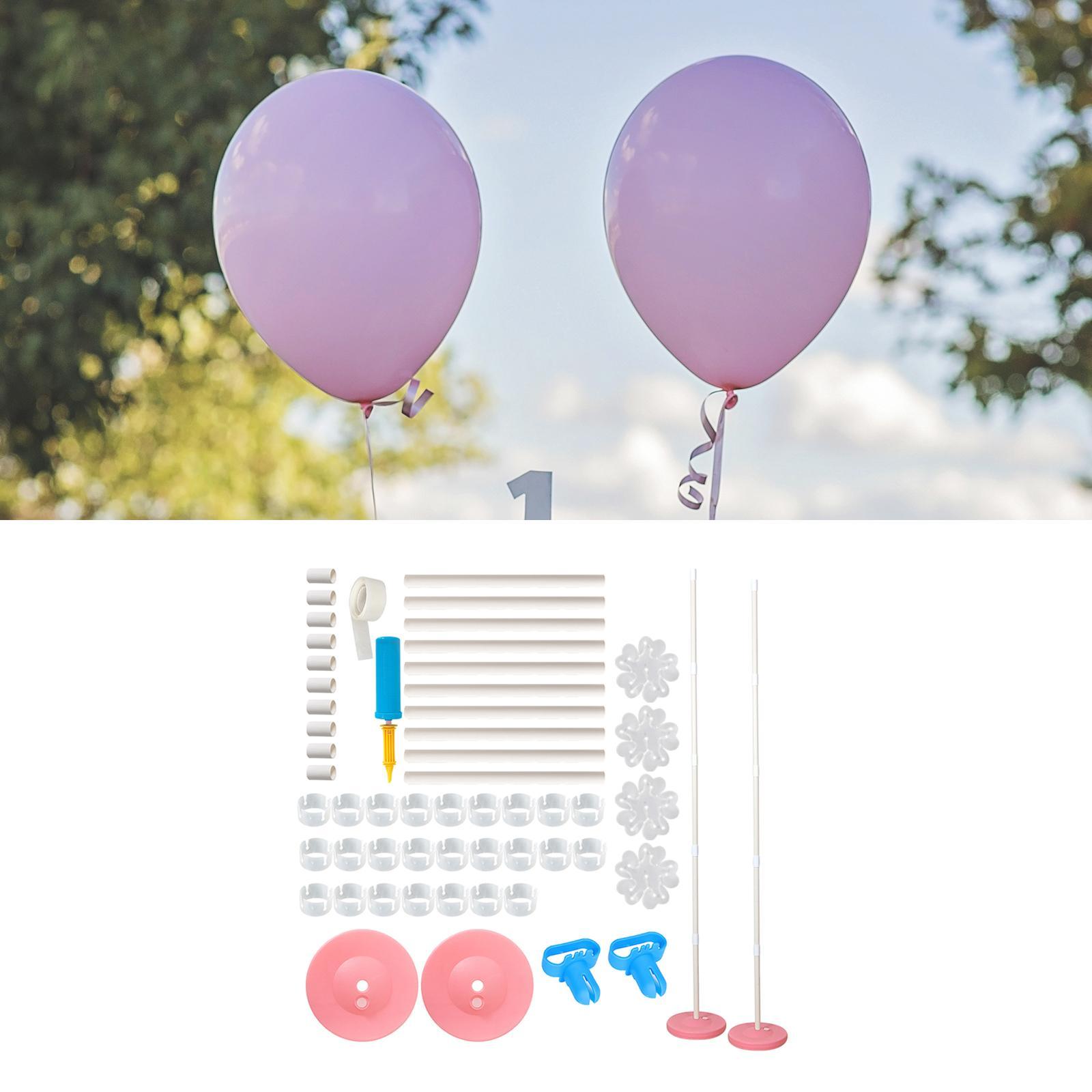 Balloon Column Kit Base Stand 10 Poles for Wedding Party Builder Kits