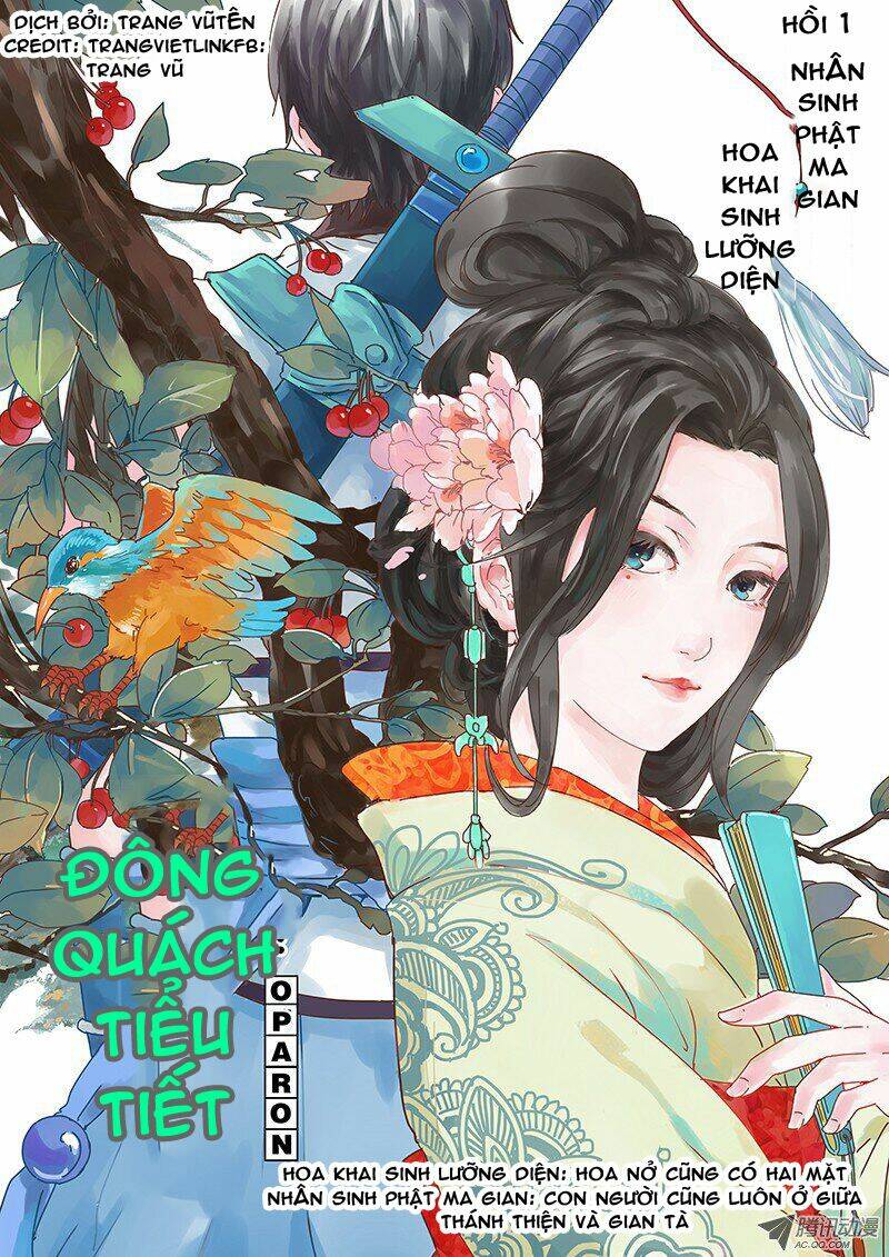 đông quách tiểu tiết chapter 1 2