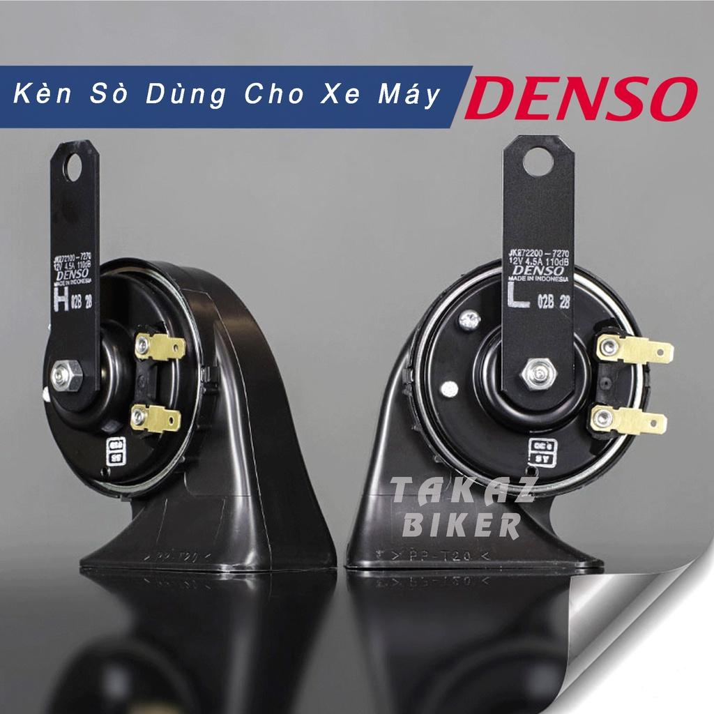 Cặp kèn Sò Denso 12V độ cho xe máy thích hợp nhiều loại xe máy