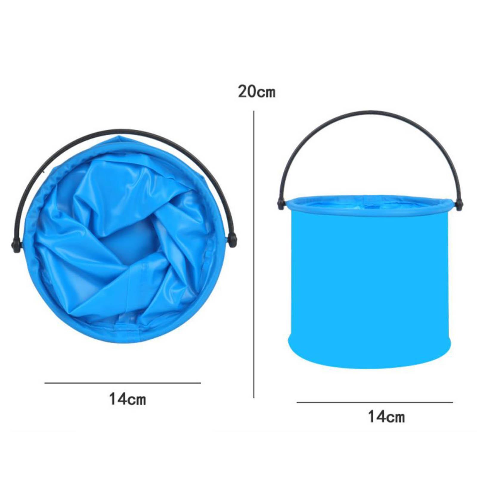 Multifunctional Collapsible Bucket Wash Basin for Backpacking Camping Hiking