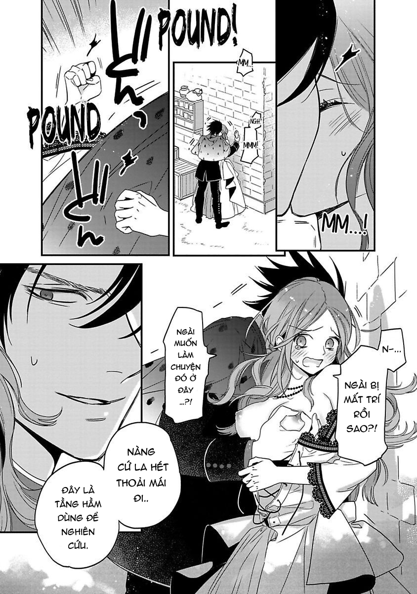 thái tử bạo chúa ở thế giới khác muốn cưới tôi ~ tên sói đen muốn cầu thân cô phù thủy tái sinh chapter 4.1 9