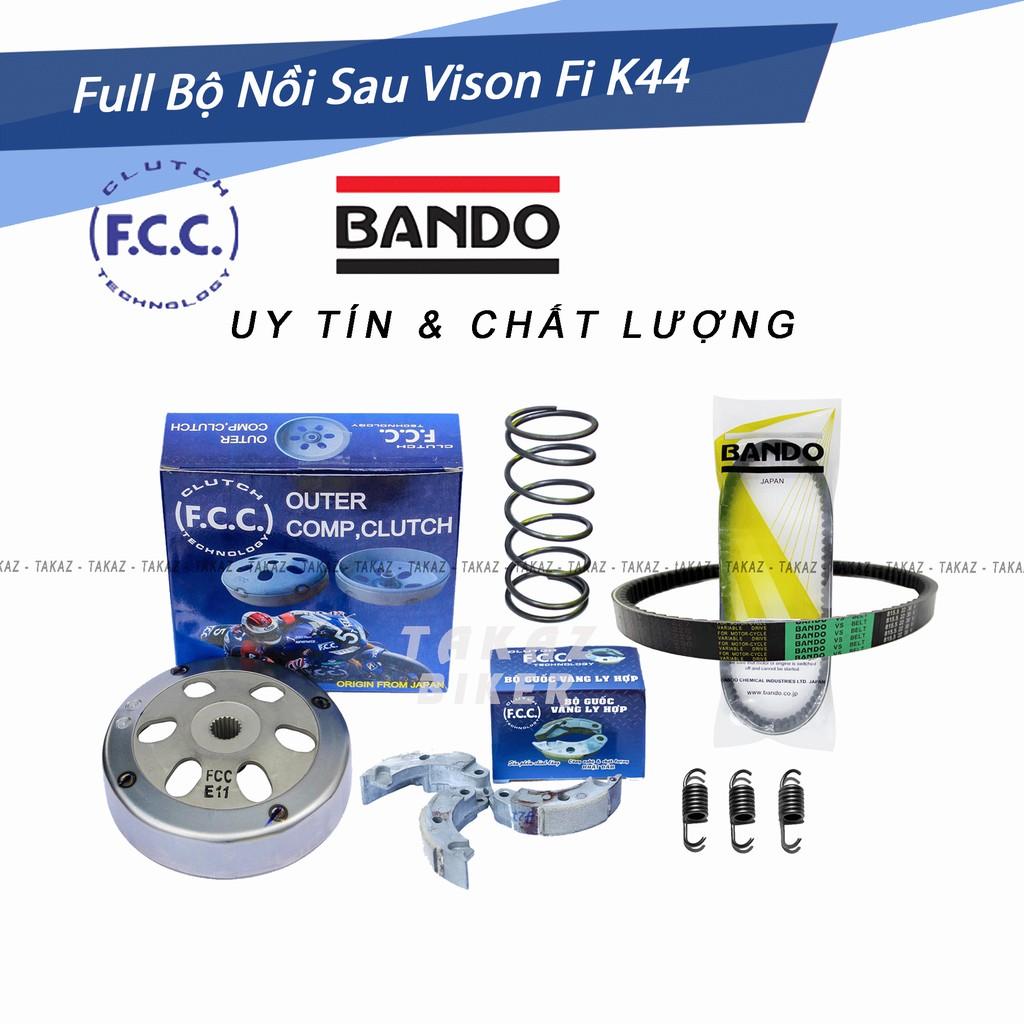 A2 Bộ nồi sau FCC dùng cho xe Honda Vison Fi hãng FCC