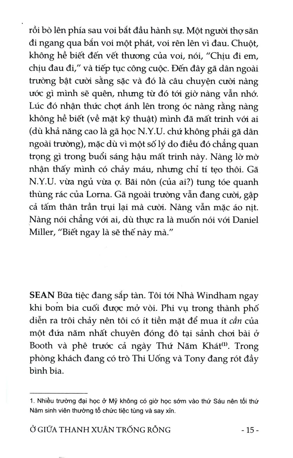 Ở Giữa Thanh Xuân Trống Rỗng