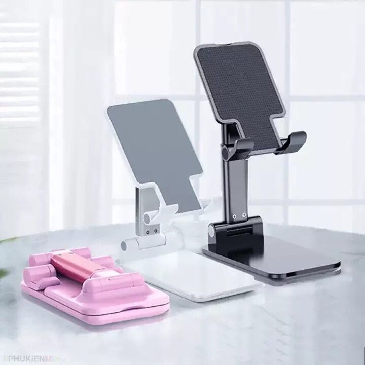 Giá đỡ điện thoại ipad gấp gọn kim loại chắc chắn sử dụng bền bỉ HT228 - Giao Ngẫu Nhiên