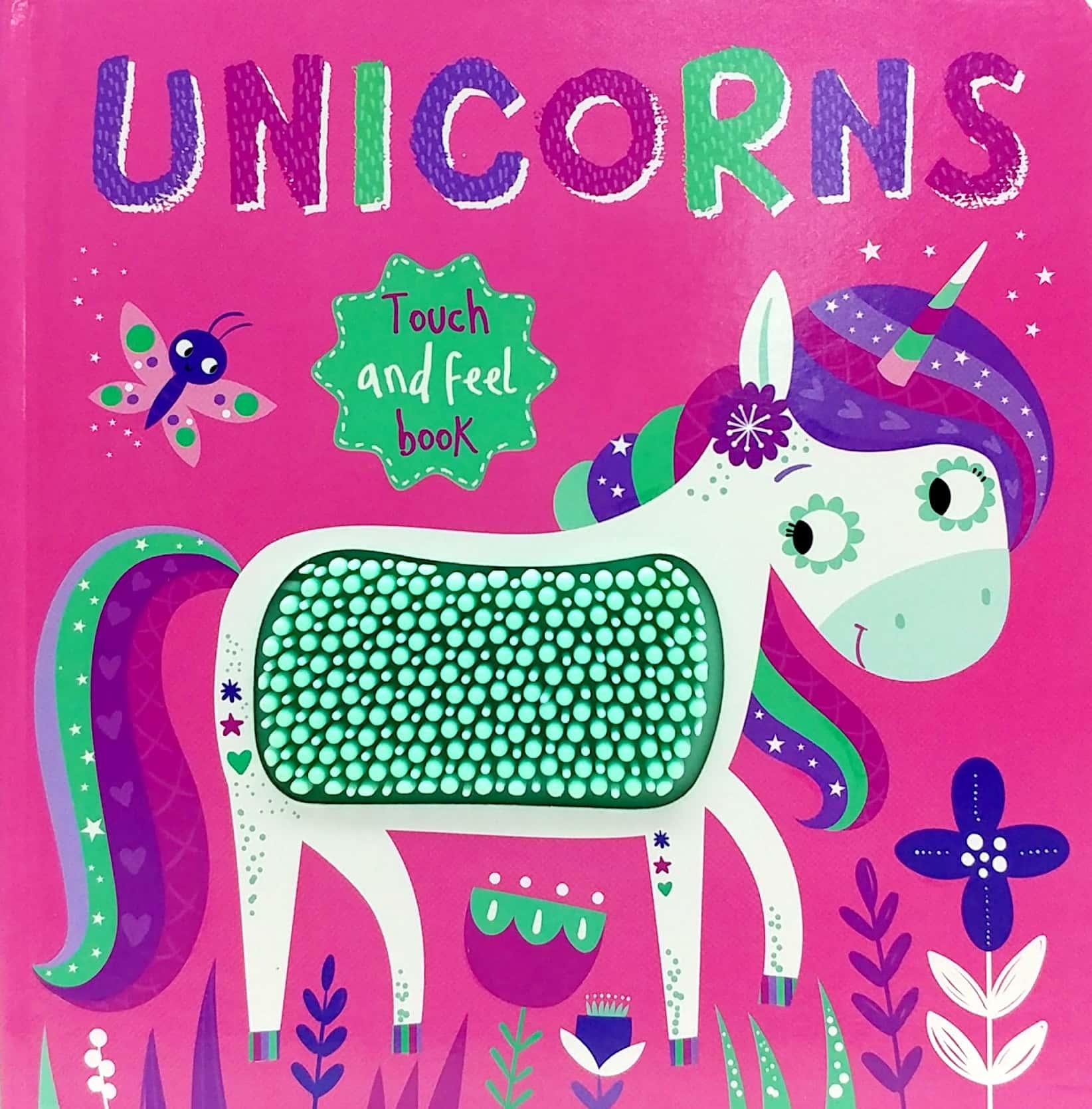 Hình ảnh Touch And Feel Silicon Board Book - Unicorns
