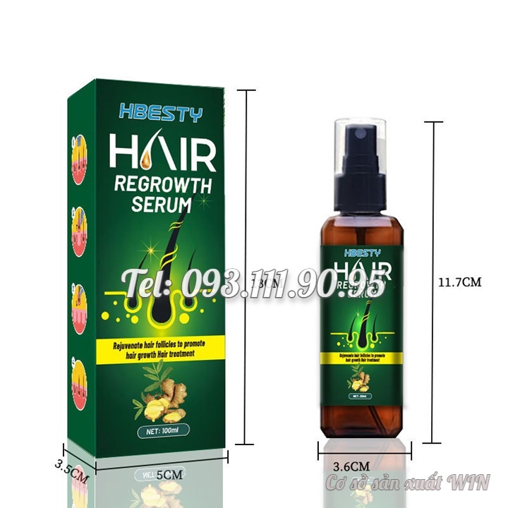 Serum dưỡng mọc tóc, giúp tóc mọc nhanh, nhiều và dày, sợi tóc đen bóng xuất xứ Nhật Bản – Mã số 1230