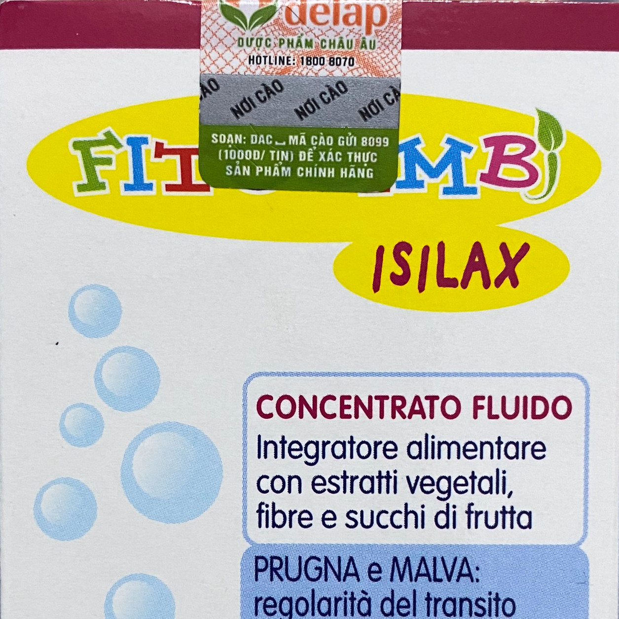 Fitobimbi Isilax.Giúp Bé Hết Táo Bón,Ổn Định Hệ Tiêu Hóa Khỏe Mạnh