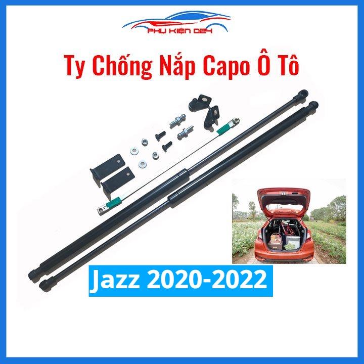 Ty thủy lực chống nắp capo đóng mở tự động xe Honda Jazz 2020-2021-2022