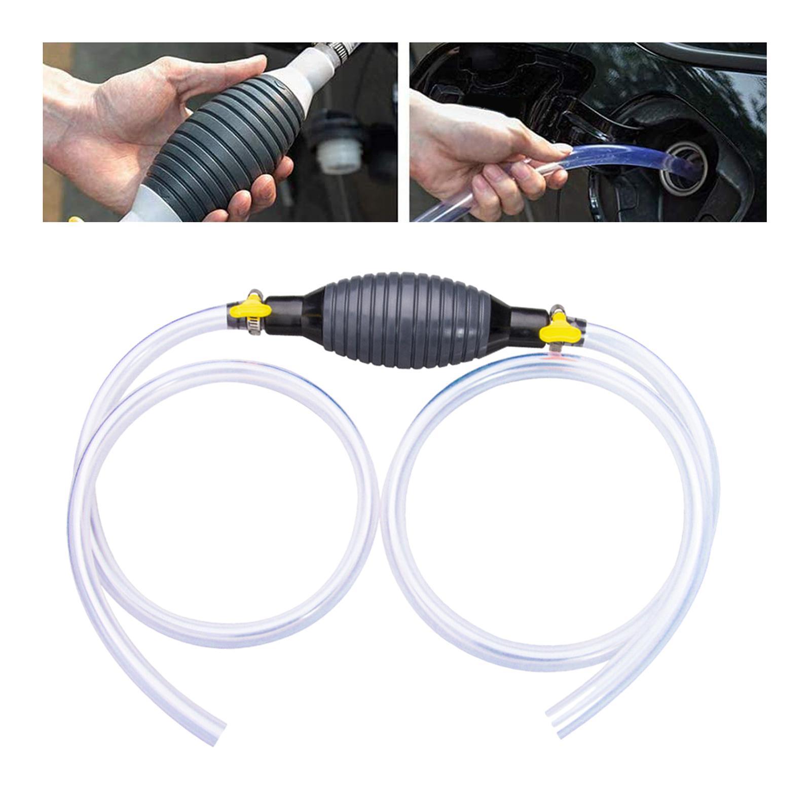 Pump Pumping Tool PVC Hose Portable for Water Motorcycle Car