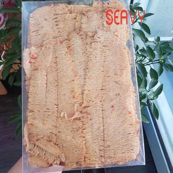 Đặc Sản Nha Trang -️ Mực Tẩm Gia Vị Nha Trang Từ Mực Lá Cay Nhẹ, Thơm Ngon, Size Nhỏ Seavy Gói 500g ️