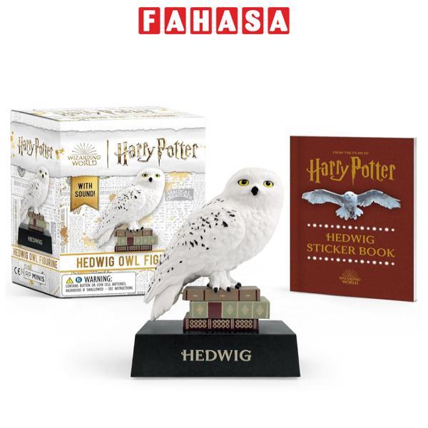 Harry Potter Hedwig Owl Figurine And Sticker Book: With Sound!