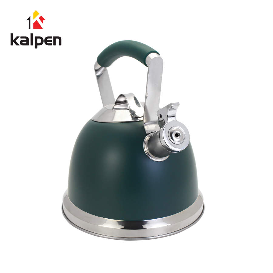 Ấm đun nước Inox 304 cao cấp Kalpen KK02 dung tích 2.5L dùng bếp từ chuẩn Đức - Hàng chính hãng