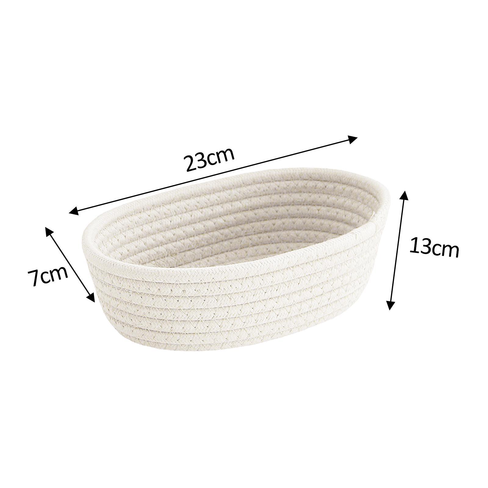 Small Storage Baskets, Decorative Basket, Perfume Makeup Organizer for Countertop Desktop Shelf