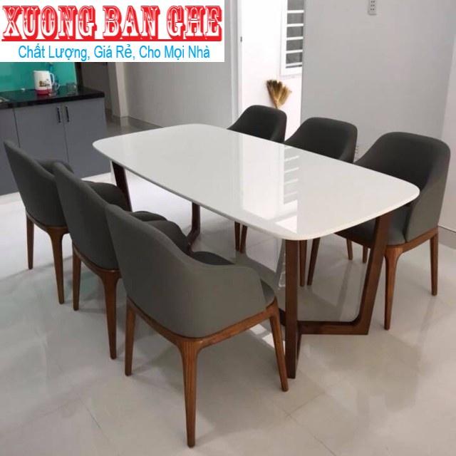 bộ bàn ăn đá nhập khẩu concorde 4 ghế có tay free ship nt HCM và tỉnh dưới 25km