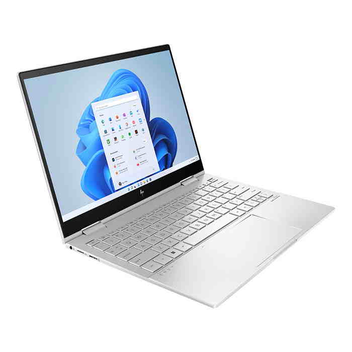 Laptop HP ENVY x360 13-bf0114TU 7C0P0PA (Core i5-1230U | 8GB | 512GB | Iris Xᵉ Graphics | 13.3 inch 2.8K | Windows 11 | Natural Silver) - Hàng Chính Hãng