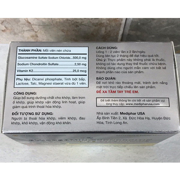 Glucosamin Chondroitin Plus K2