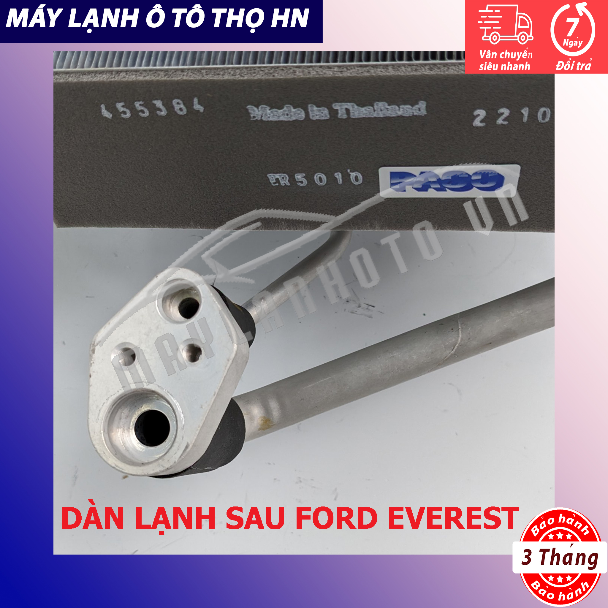 Dàn lạnh Ford Everest 2006 - 2016 Hàng xịn Thái Lan 06 07 08 09 10 11 12 13 14 15 16