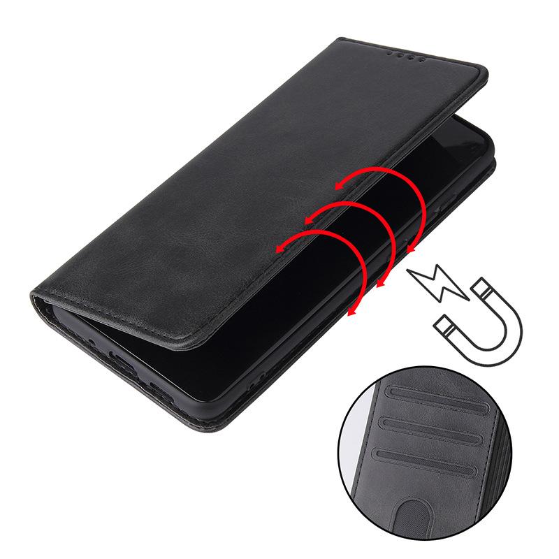 Bao da dạng ví dành cho Samsung Galaxy A70 A70s kiểu dáng sang trọng thời trang, ngăn đựng thẻ tiện lợi, bảo vệ điện thoại toàn diện - Hàng chính hãng