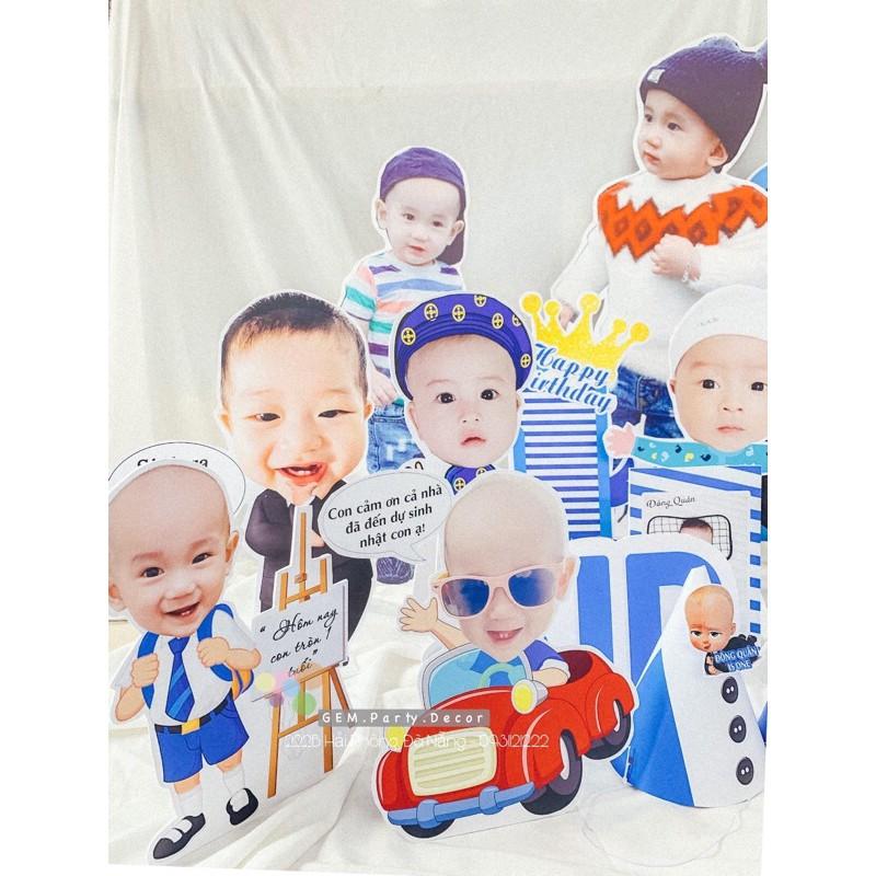 Hình bé chibi trang trí sinh nhật