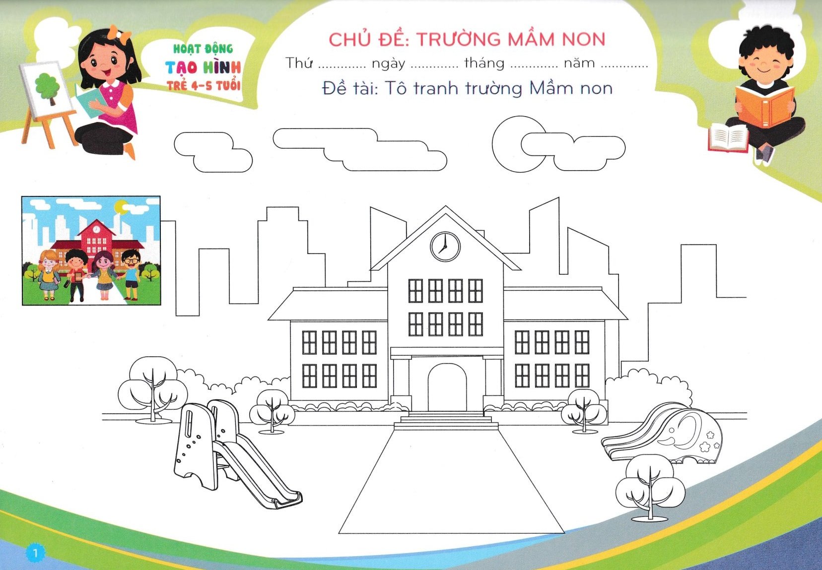 Hoạt động tạo hình cho trẻ 4-5 tuổi (Tài liệu dành cho giáo viên, Phụ huynh trẻ mầm non)
