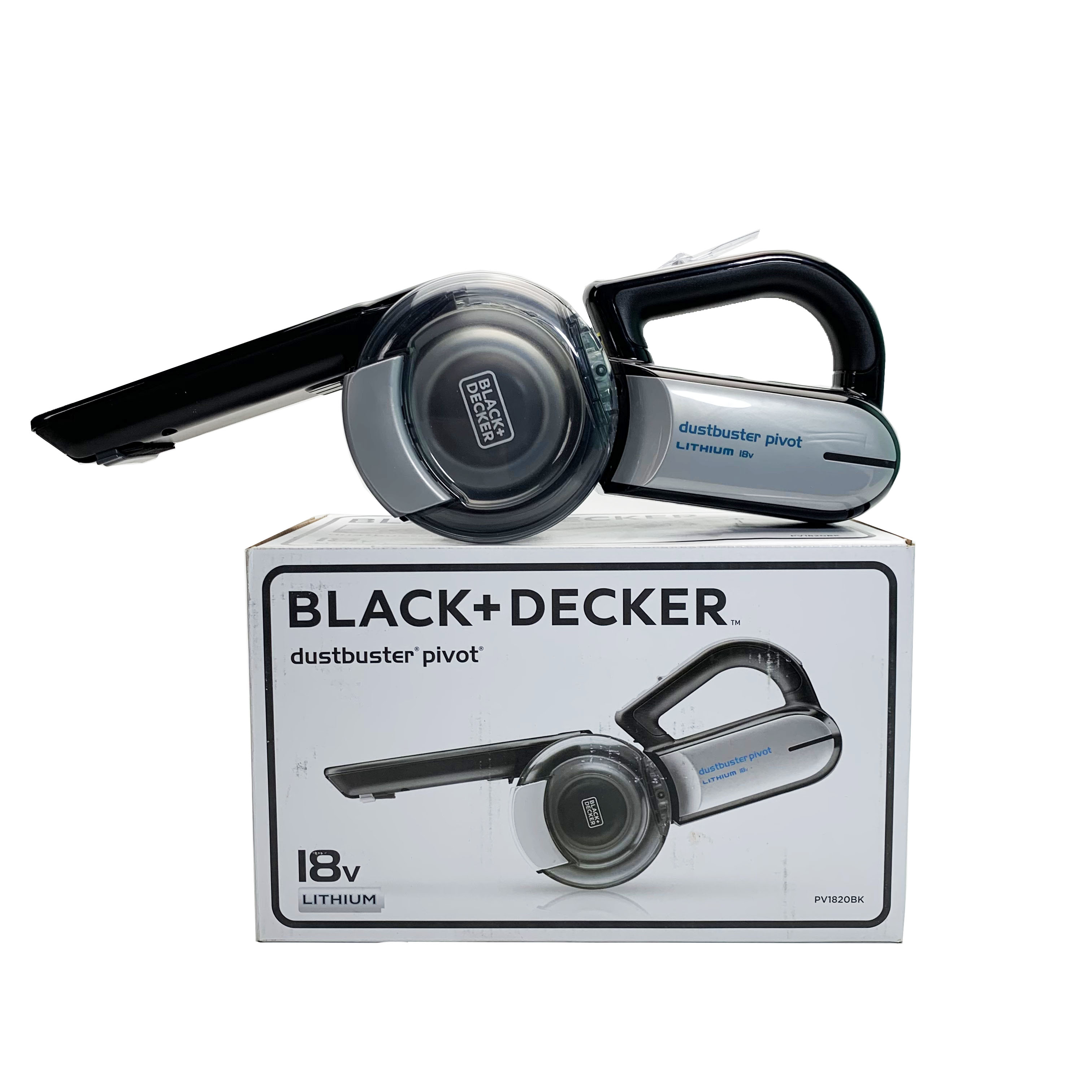 Máy hút bụi cầm tay dùng pin 18V Black Decker PV1820BK-B1 - Hàng chính hãng