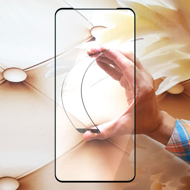 Miếng kính cường lực cho Realme 7 Pro full màn hình - Đen