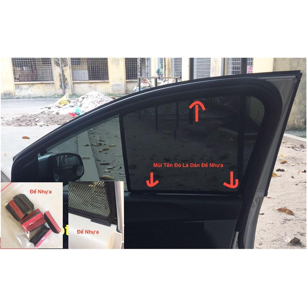 Rèm che nắng nam châm cho Toyota Veloz, bộ 4 tấm cho 4 cửa, hàng loại 1 cao cấp nhất, vừa khít kính