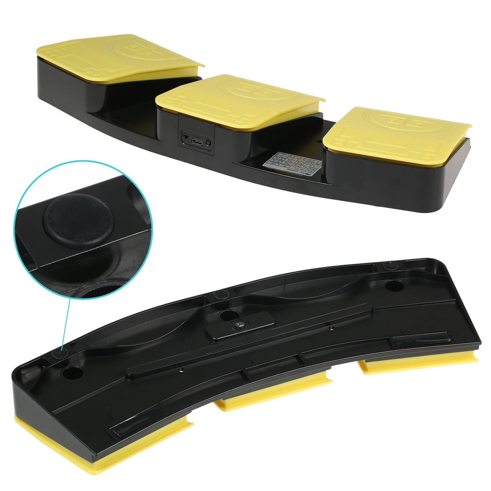 FS20G Triple Foot Switch Multifunctional Customized Foot Pedal USB+2.4G Dual-mode Connection Mechanical Switch Wide Application