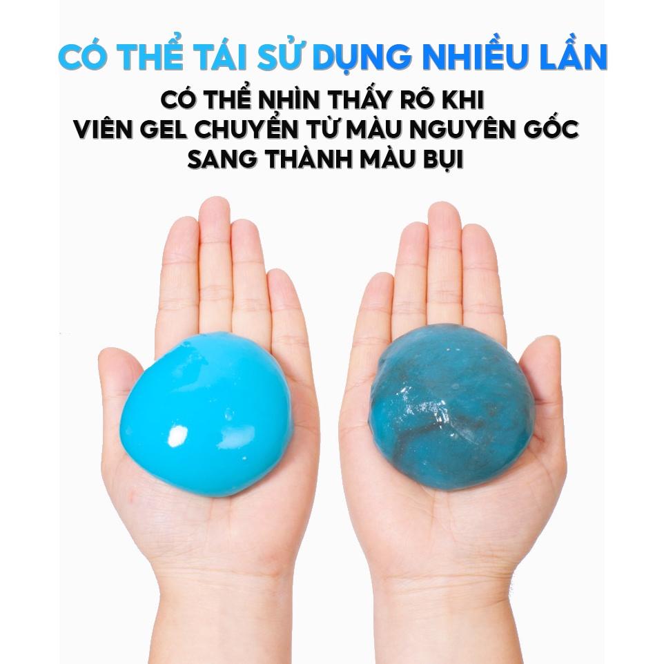 Gel Vệ Sinh Bàn Phím Vệ Sinh Lọc Gió Xe Ô Tô Slime Làm Sạch Mọi Góc Nhỏ Trên Xe Hơi Không Bám Bẩn Lên Tay QC-049 QC-049