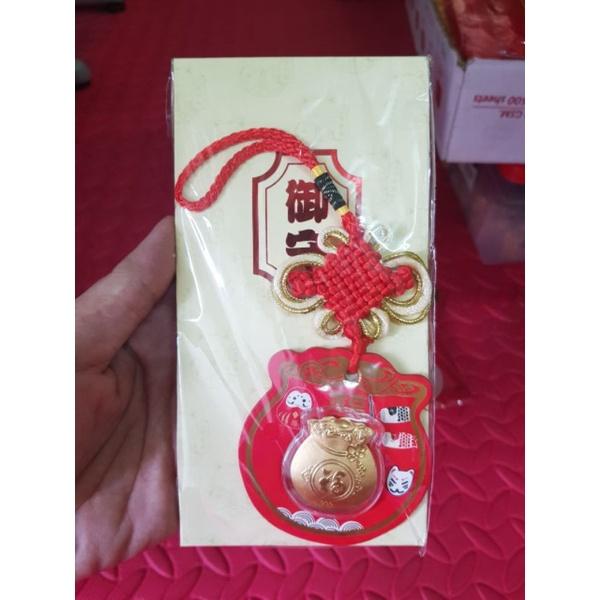 BAO LÌ XÌ HÌNH TÚI VÀNG CÓ DÂY TREO