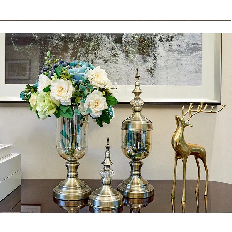 TnP DECOR - Bình hoa trang trí phòng khách, bàn ăn phong cách cổ điển Châu Âu