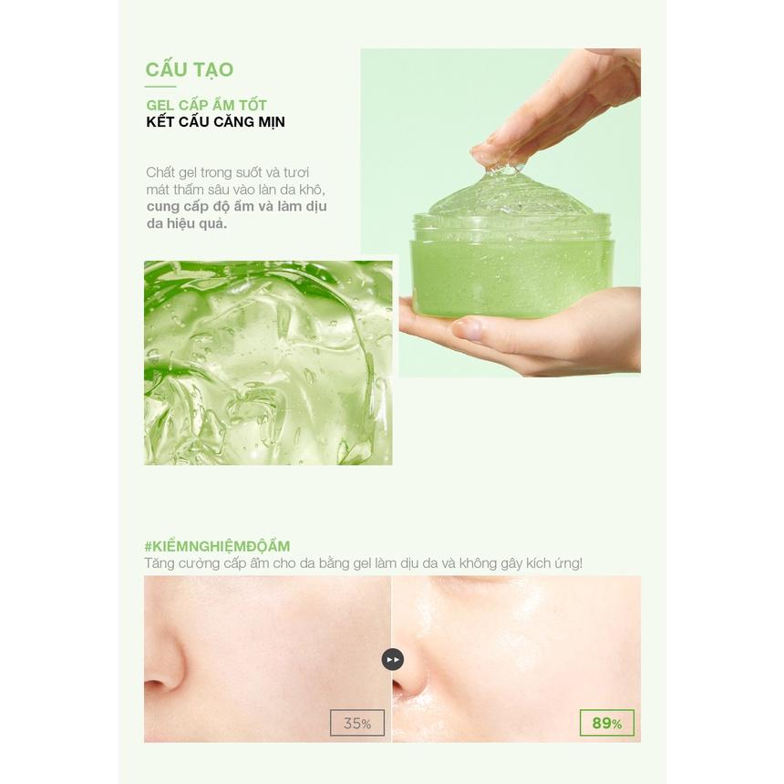 Gel Dưỡng Ẩm và Làm Dịu Da JMsolution The Natural Aloe Soothing Gel Plus Calming 300ml