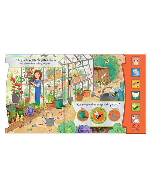 Nature Sound Book - Noisy Garden