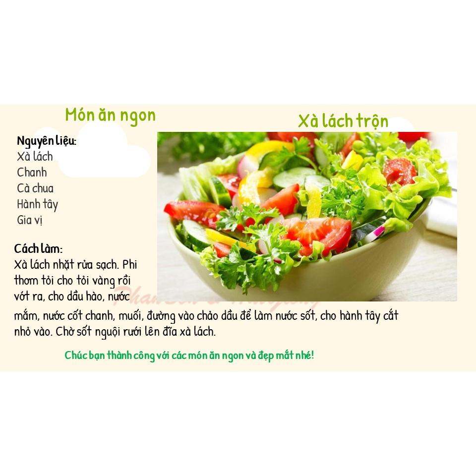 Hạt Giống Rau Xà Lách Búp Đăm, Cuốn Búp Chắc, Kháng Bệnh, Chịu Mưa - Phú Nông Seeds - Shop Phân Bón và Hạt Giống